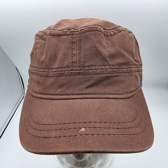 Kooringal Brown Cotton Cap Adjustable One Size Casual Outdoor Hat Lightweight - Picture 1 of 9
